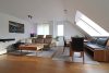 MÜ-Waldperlach: 114m² Nutzfläche! Moderne 3-Zi-Maisonette-Wohnung mit S-W-Terrasse und edler EBK - Wohn- und Essbereich